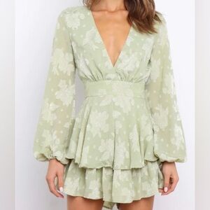 Petal + Pup Long sleeve Romper